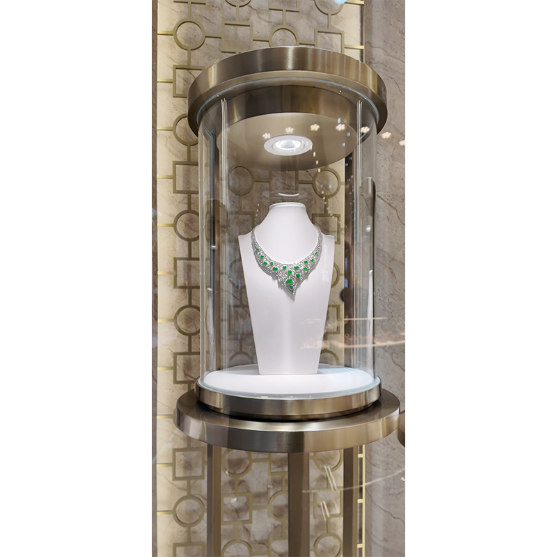 High-End Window Jewelry Display Cabinet