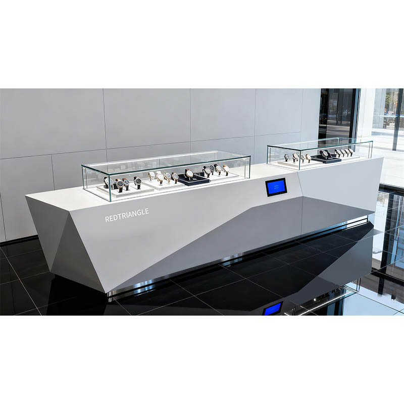 Wall-Side Hall Luxury Watch Counter